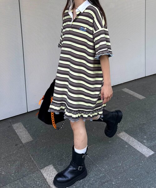 セール】【HELLO.SANFRANCISCO/ハローサンフランシスコ】ロゴ刺繍