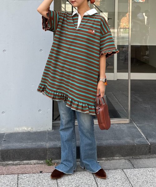 セール】【HELLO.SANFRANCISCO/ハローサンフランシスコ】ロゴ刺繍