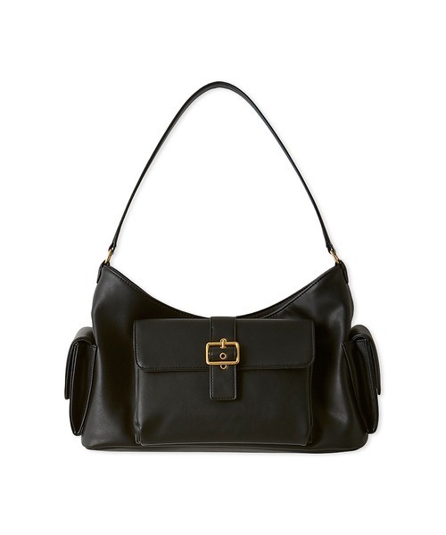 Mila Owen（ミラオーウェン）の「ポケット付きショルダーバッグ（ショルダーバッグ・レディース・キャメル/イエロー/ブラック・F）」の22枚目の写真