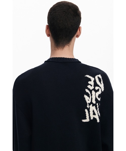 Desigual（デシグアル）の「ミッキーマウスBCIコットンセーター ニット ブラック（ニット/セーター・メンズ・ブラック・L/XL/M/S/XXL）」の4枚目の写真