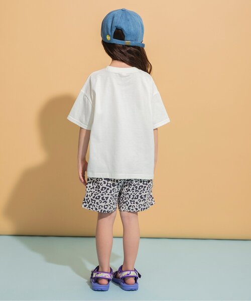 BREEZE（ブリーズ）の「【UVカット/撥水加工】水陸両用総柄アクティブパンツ（その他パンツ・キッズ・チャコール/キナリ/ネイビー/オレンジ/ブラック/ターコイズブルー・80/90/100/110/120/130/140/150/160）」の10枚目の写真