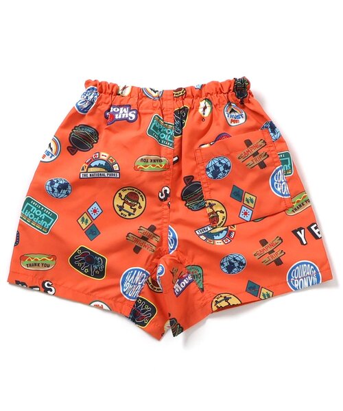 BREEZE（ブリーズ）の「【UVカット/撥水加工】水陸両用総柄アクティブパンツ（その他パンツ・キッズ・チャコール/キナリ/ネイビー/オレンジ/ブラック/ターコイズブルー・80/90/100/110/120/130/140/150/160）」の11枚目の写真