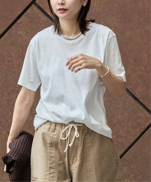 JOURNAL STANDARD(ジャーナルスタンダード)の「《追加4》汗ジミ防止ナノシアハーフスリーブT(Tシャツ/カットソー・レディース・レッド/ホワイト/ライトグレー/ブラック・FREE)」の18枚目の写真
