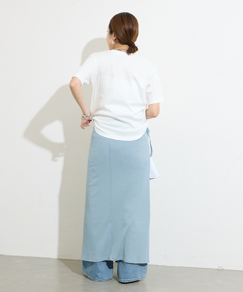 JOURNAL STANDARD(ジャーナルスタンダード)の「《追加4》汗ジミ防止ナノシアハーフスリーブT(Tシャツ/カットソー・レディース・レッド/ホワイト/ライトグレー/ブラック・FREE)」の21枚目の写真