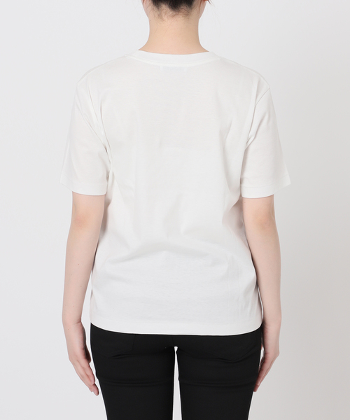 JOURNAL STANDARD（ジャーナルスタンダード）の「《追加4》汗ジミ防止ナノシアハーフスリーブT（Tシャツ/カットソー・レディース・レッド/ホワイト/ライトグレー/ブラック・FREE）」の11枚目の写真