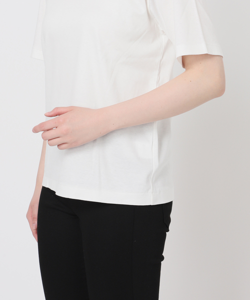 JOURNAL STANDARD（ジャーナルスタンダード）の「《追加4》汗ジミ防止ナノシアハーフスリーブT（Tシャツ/カットソー・レディース・レッド/ホワイト/ライトグレー/ブラック・FREE）」の14枚目の写真