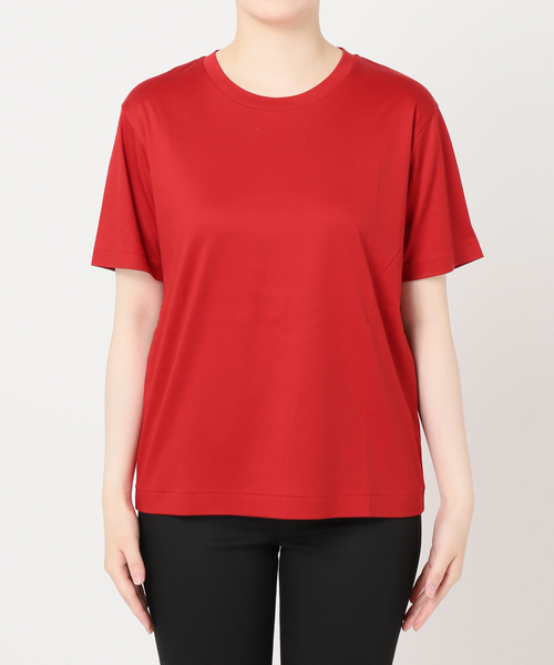 JOURNAL STANDARD（ジャーナルスタンダード）の「《追加4》汗ジミ防止ナノシアハーフスリーブT（Tシャツ/カットソー・レディース・レッド/ホワイト/ライトグレー/ブラック・FREE）」の20枚目の写真