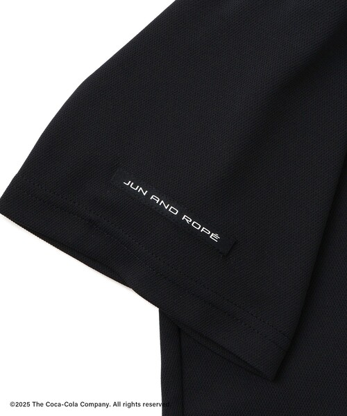 Coca Cola（コカコーラ）の「コカ・コーラ バックプリント メンズポロシャツ（ポロシャツ・メンズ・ブラック/ホワイト・M/L/XL）」の16枚目の写真