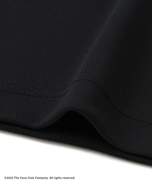 Coca Cola（コカコーラ）の「コカ・コーラ バックプリント メンズポロシャツ（ポロシャツ・メンズ・ブラック/ホワイト・M/L/XL）」の21枚目の写真