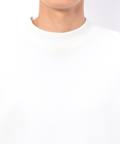 COMME CA ISM(コムサイズム)の「抗菌加工 スムース モックネックTシャツ(Tシャツ/カットソー・メンズ・ホワイト/ブラック・LARGE/SMALL/MEDIUM)」の18枚目の写真