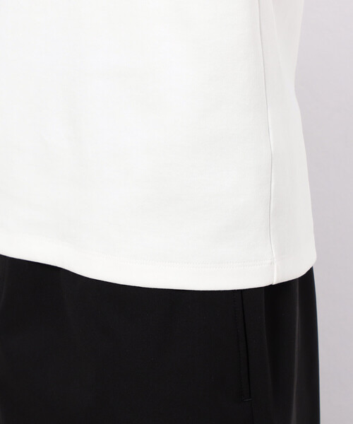 COMME CA ISM(コムサイズム)の「抗菌加工 スムース モックネックTシャツ(Tシャツ/カットソー・メンズ・ホワイト/ブラック・LARGE/SMALL/MEDIUM)」の12枚目の写真