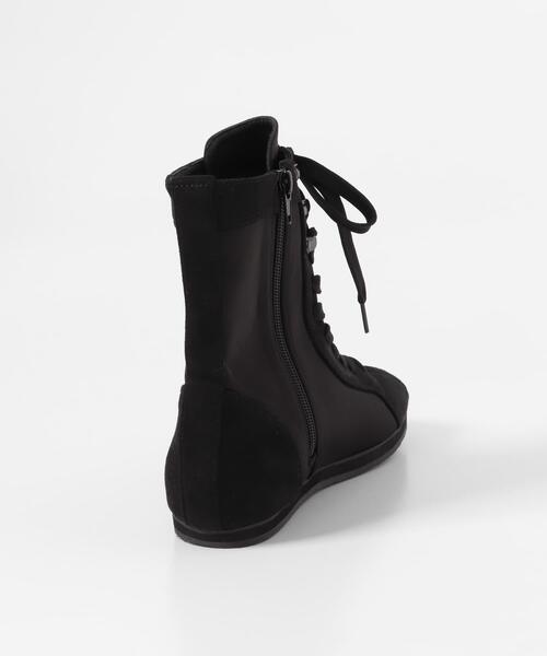 KBF（ケイビーエフ）の「レースアップハイカットスニーカー（スニーカー・レディース・ブラック・36/37/38）」の10枚目の写真