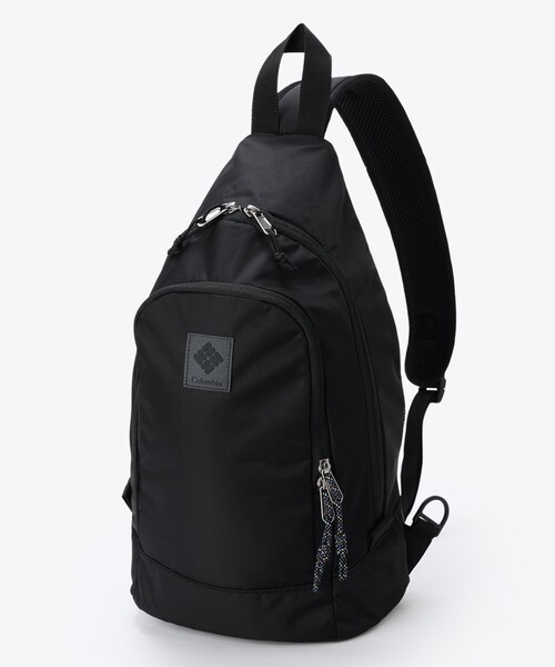 希少レアColumbia ボディバッグ 花柄 黒 Columbia/ グレートスモーキーガーデンボディバッグL