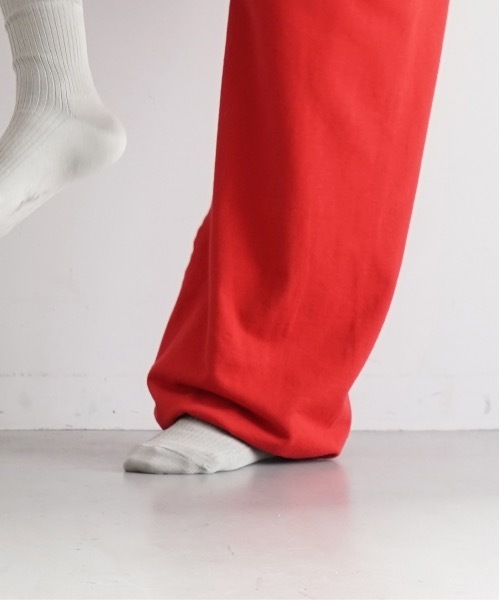 KAIKO スウェットパンツレッド KAIKO Cloud 下（スウェットパンツ）｜KAIKO（カイコー）の