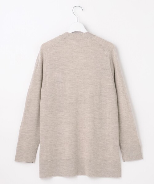 J.PRESS(ジェイプレス)の「KNIT BASIC ロング カーディガン(カーディガン/ボレロ・レディース・ネイビー系/ダークブラウン系/ベージュ系/ライトグレー系・T15/T13)」の11枚目の写真
