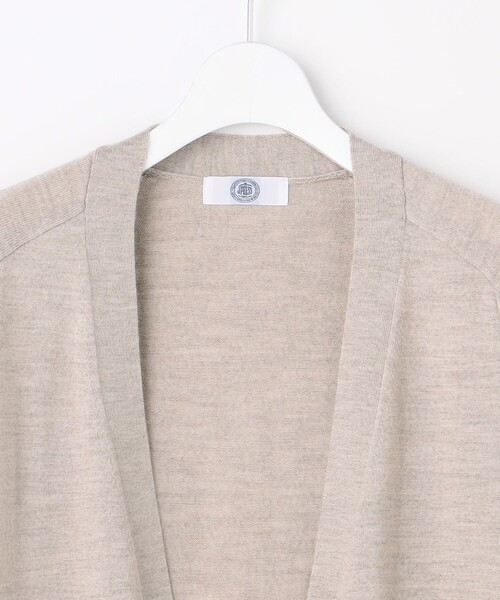 J.PRESS(ジェイプレス)の「KNIT BASIC ロング カーディガン(カーディガン/ボレロ・レディース・ネイビー系/ダークブラウン系/ベージュ系/ライトグレー系・T15/T13)」の12枚目の写真