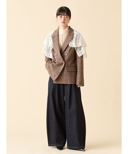 セール】オーガンザボウタイブラウス（シャツ/ブラウス）｜LILY BROWN