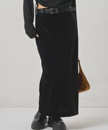 WHO'S WHO gallery | ベロアナロースカート(スカート)