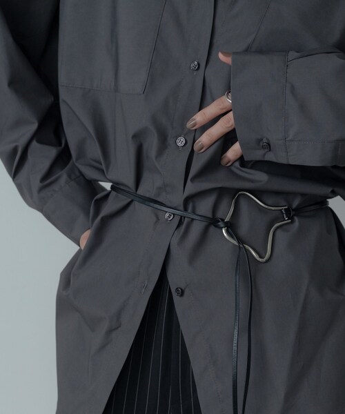 GALLEST(ギャレスト)の「【LAPUIS】Nuance parts belt(ベルト・レディース・シルバー/ゴールド・00)」の2枚目の写真