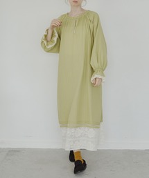 Crisp | ナチュラルスモックワンピース(ワンピース)