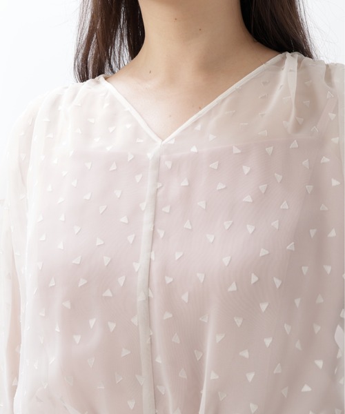 PINKY&DIANNE(ピンキーアンドダイアン)の「【URBAN PRECIOUS 】オパールコンビタイトワンピース(ワンピース・レディース・ブラック/ピンク・38/36)」の7枚目の写真