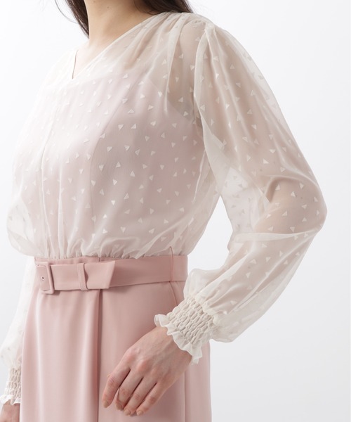 PINKY&DIANNE(ピンキーアンドダイアン)の「【URBAN PRECIOUS 】オパールコンビタイトワンピース(ワンピース・レディース・ブラック/ピンク・38/36)」の8枚目の写真