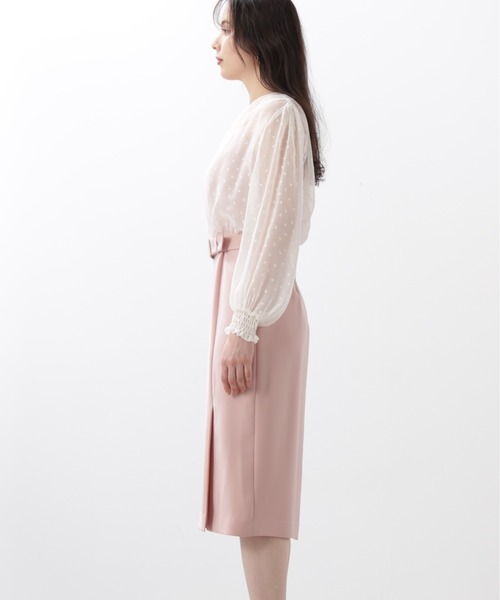 PINKY&DIANNE(ピンキーアンドダイアン)の「【URBAN PRECIOUS 】オパールコンビタイトワンピース(ワンピース・レディース・ブラック/ピンク・38/36)」の16枚目の写真