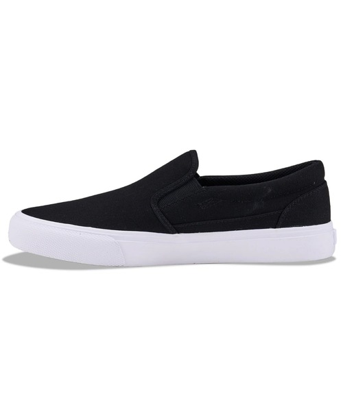 DC SHOES(ディーシーシューズ)の「VARIAL SLIP-ON/DCユニセックススリッポンスニーカー(スニーカー・メンズ・ブラック/スミクロ・24cm/23.5cm/24.5cm/23cm/29cm/28.5cm/28cm/27.5cm/27cm/26.5cm/26cm/25.5cm/25cm/30cm)」の4枚目の写真