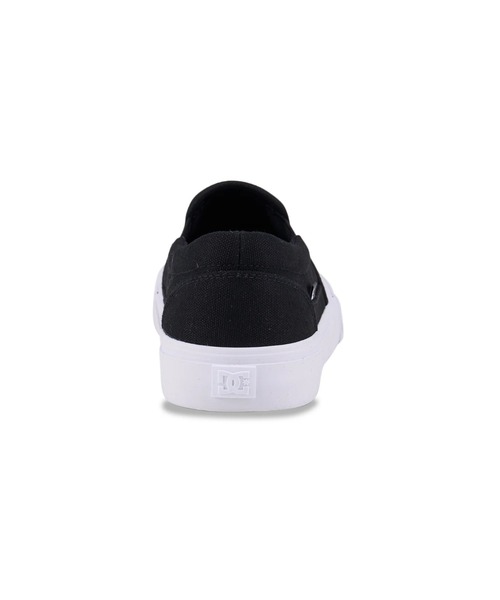 DC SHOES(ディーシーシューズ)の「VARIAL SLIP-ON/DCユニセックススリッポンスニーカー(スニーカー・メンズ・ブラック/スミクロ・24cm/23.5cm/24.5cm/23cm/29cm/28.5cm/28cm/27.5cm/27cm/26.5cm/26cm/25.5cm/25cm/30cm)」の8枚目の写真