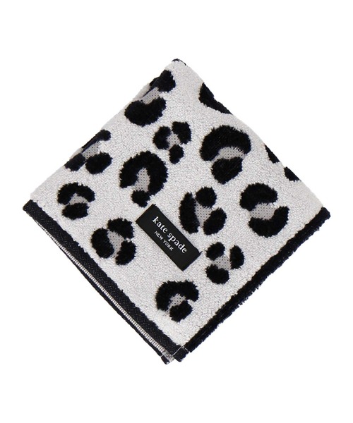 kate spade new york(ケイトスペード ニューヨーク)の「タオルハンカチ(ハンカチ/ハンドタオル・レディース・ブラック/ピンク/ベージュ・FREE)」の2枚目の写真