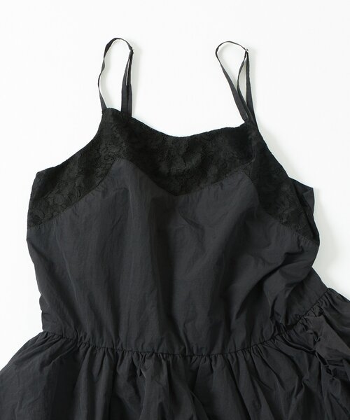 WHO'S WHO gallery（フーズフーギャラリー）の「ナイロンバルーンワンピ（ワンピース・レディース・ホワイト/ブラック・FREE）」の21枚目の写真