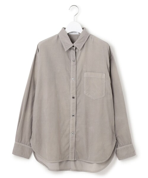 コットン コーデュロイ シャツ（シャツ/ブラウス）｜23区（ニジュウ