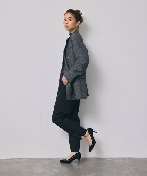 SEVEN TWELVE THIRTY（セヴントゥエルヴサーティー）の「Lovely Walk チェーンアクセントパンプス（パンプス・レディース・ブラック/ダークブラウン/ベージュ/ボルドー・22cm/22.5cm/23cm/23.5cm/24cm/24.5cm）」の7枚目の写真