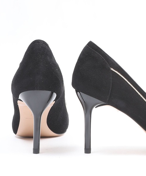 SEVEN TWELVE THIRTY（セヴントゥエルヴサーティー）の「Lovely Walk チェーンアクセントパンプス（パンプス・レディース・ブラック/ダークブラウン/ベージュ/ボルドー・22cm/22.5cm/23cm/23.5cm/24cm/24.5cm）」の10枚目の写真