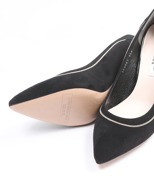 SEVEN TWELVE THIRTY（セヴントゥエルヴサーティー）の「Lovely Walk チェーンアクセントパンプス（パンプス・レディース・ブラック/ダークブラウン/ベージュ/ボルドー・22cm/22.5cm/23cm/23.5cm/24cm/24.5cm）」の11枚目の写真