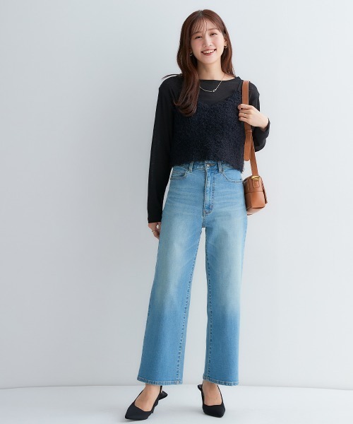 Petitjo(プッチージョ)の「小さいサイズ ビスチェ 低身長さん・小柄女性(ベスト・レディース・キナリ/ブラック・XS-S/M-L)」の18枚目の写真