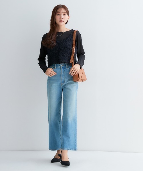 Petitjo(プッチージョ)の「小さいサイズ ビスチェ 低身長さん・小柄女性(ベスト・レディース・キナリ/ブラック・XS-S/M-L)」の17枚目の写真