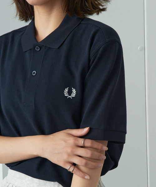 FRED PERRY(フレッドペリー)の「【FRED PERRY】THE FRED PERRY SHIRT M6000(ポロシャツ・レディース・ネイビー/ダークインディゴブルー/ブラック/オフホワイト/ネイビー系1/ブラック系1/バーガンディー・XS/XL/L/M/S)」の8枚目の写真
