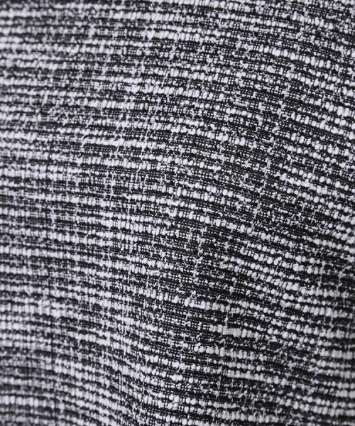 COUP DE CHANCE(クードシャンス)の「【手洗い可/日本製/ジャージ素材/セットアップ可】ラメ意匠素材トップス(Tシャツ/カットソー・レディース・ネイビー系3/ブラック系3/ホワイト系4・34/36/38/40)」の12枚目の写真