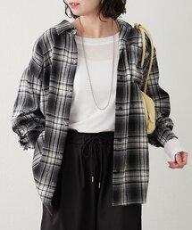NUNIFE | 【NUNIFE】BIGチェックシャツ(シャツ/ブラウス)