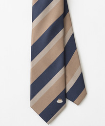 ZIP FIVE（ジップファイブ）の「カフェ・珈琲デザイン 刺繍ネクタイ 洗えるイージーケア ナロータイ（ネクタイ）」