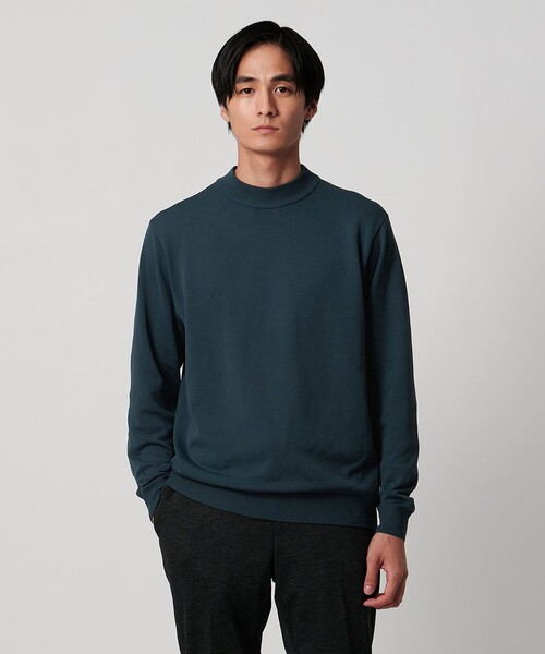 モックネックニット UA COZY ウォッシャブル（ニット/セーター