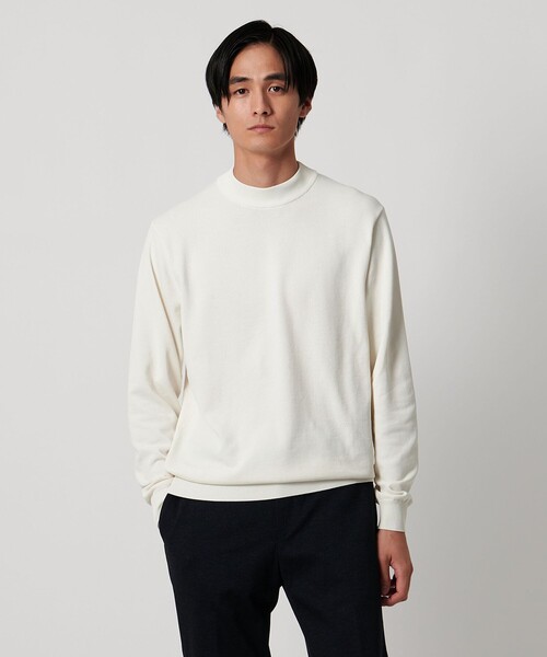 モックネックニット UA COZY ウォッシャブル（ニット/セーター