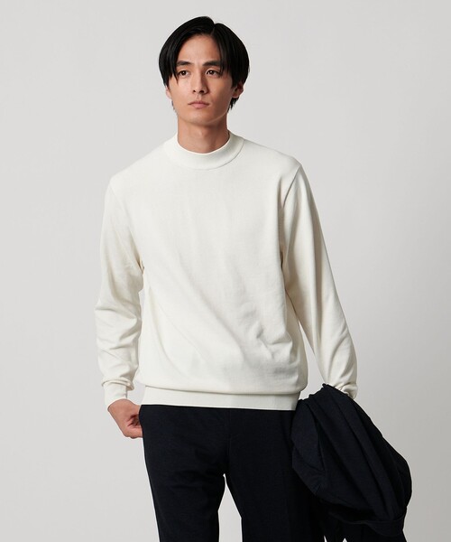 モックネックニット UA COZY ウォッシャブル（ニット/セーター