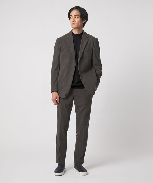 UNITED ARROWS（ユナイテッドアローズ）の「モックネックニット UA COZY ウォッシャブル（ニット/セーター・メンズ・グレー系/オフホワイト/ブラック/ロイヤルブルー・M/XL/XXL/L/S）」の12枚目の写真