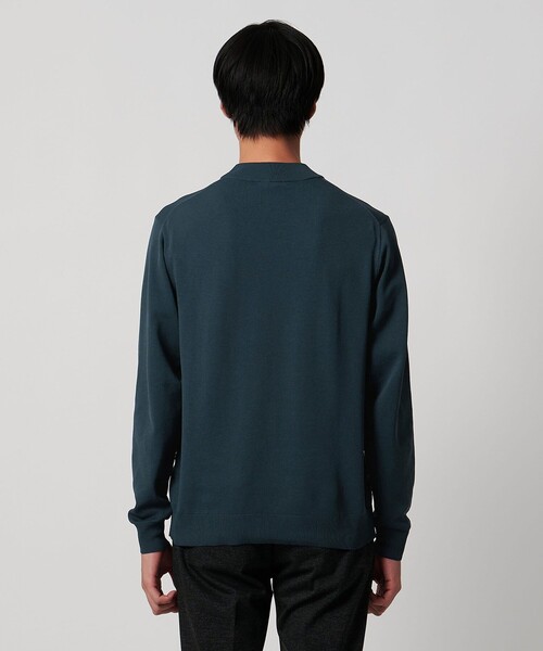 UNITED ARROWS（ユナイテッドアローズ）の「モックネックニット UA COZY ウォッシャブル（ニット/セーター・メンズ・グレー系/オフホワイト/ブラック/ロイヤルブルー・M/XL/XXL/L/S）」の17枚目の写真