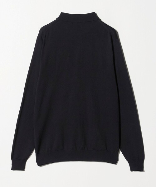 ショートスリーブモックネックニットUA COZY―ウォッシャブル、抗菌防臭 ショートスリーブ ボーダー モックネックニット UA COZY