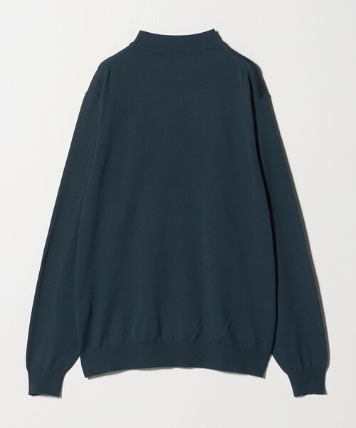 ショートスリーブモックネックニットUA COZY―ウォッシャブル、抗菌防臭 nw2776-21_2.jpg