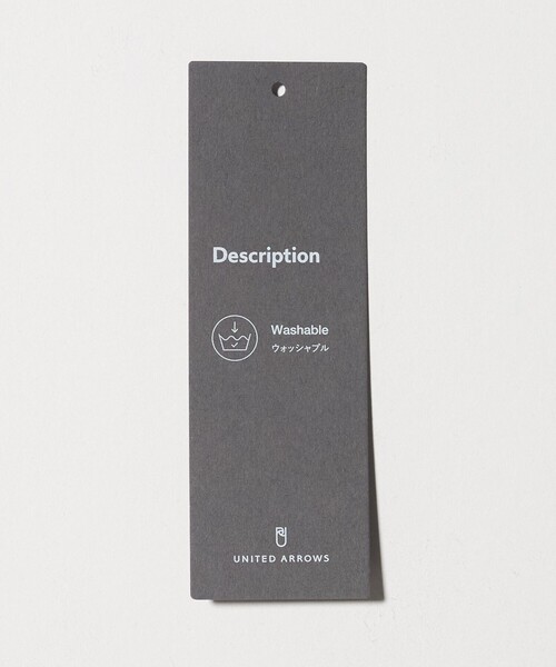 UNITED ARROWS（ユナイテッドアローズ）の「モックネックニット UA COZY ウォッシャブル（ニット/セーター・メンズ・グレー系/オフホワイト/ブラック/ロイヤルブルー・M/XL/XXL/L/S）」の5枚目の写真