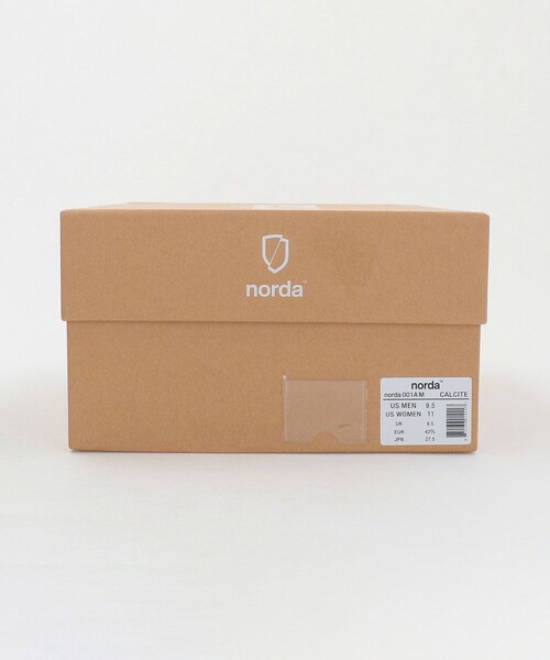 norda(ノルダ)の「<norda>001 Calcite スニーカー(スニーカー・メンズ・ベージュ・28cm/28.5cm/26.5cm/27cm/27.5cm)」の2枚目の写真